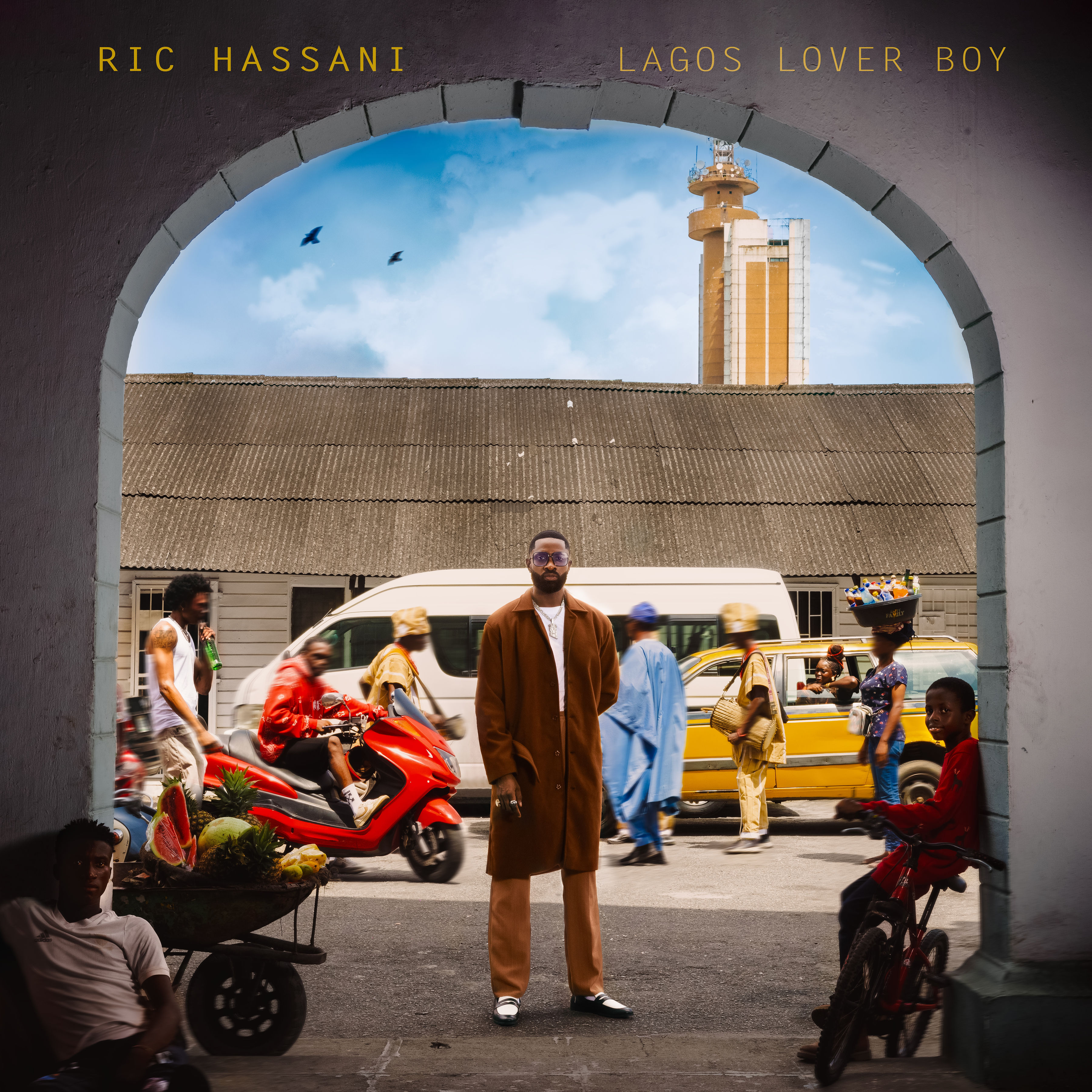 Ric Hassani — Lagos Lover Boy album artwork